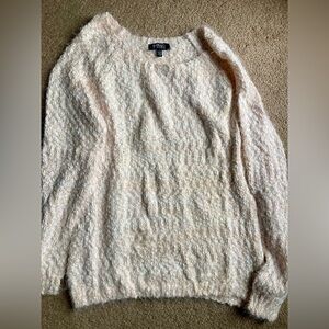 Buffalo David Bitton Soft Textured Sweater in Cream